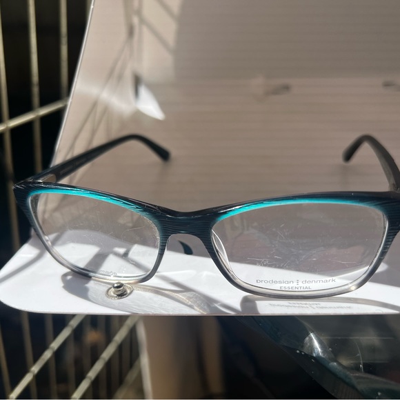 NEW PRODESIGN DENMARK 1793 c.9341 Green Grey EYEGLASSES - Picture 1 of 5